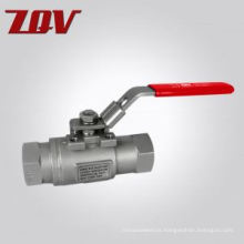 2pc Seal welded Fire safe Ball Valve 3600PSI